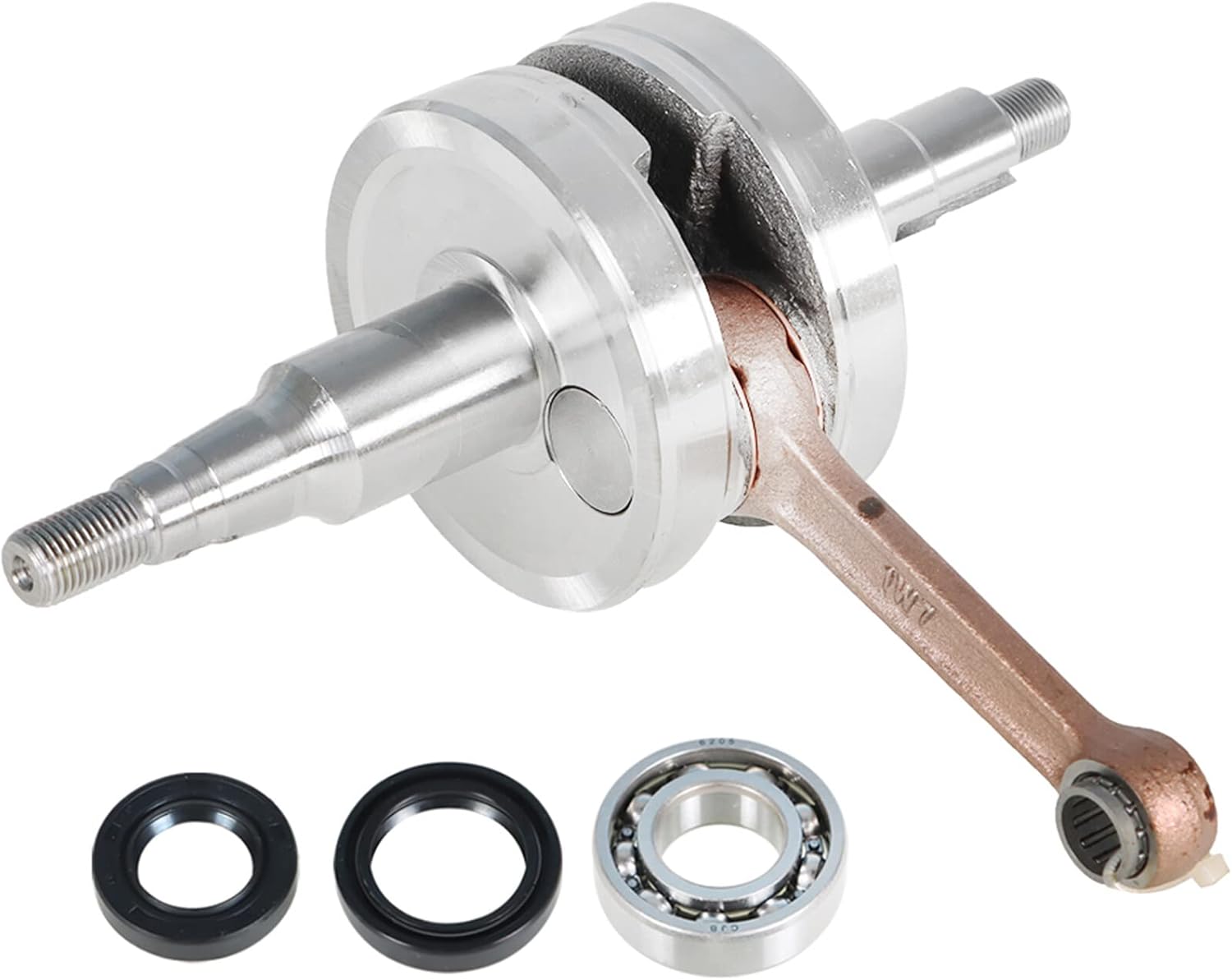 Dirt Racing Crankshaft Assembly Kit Yamaha Pw 80 Y-zinger Big Wheel 1ha-11400-00-00 4bc-11400-00-00