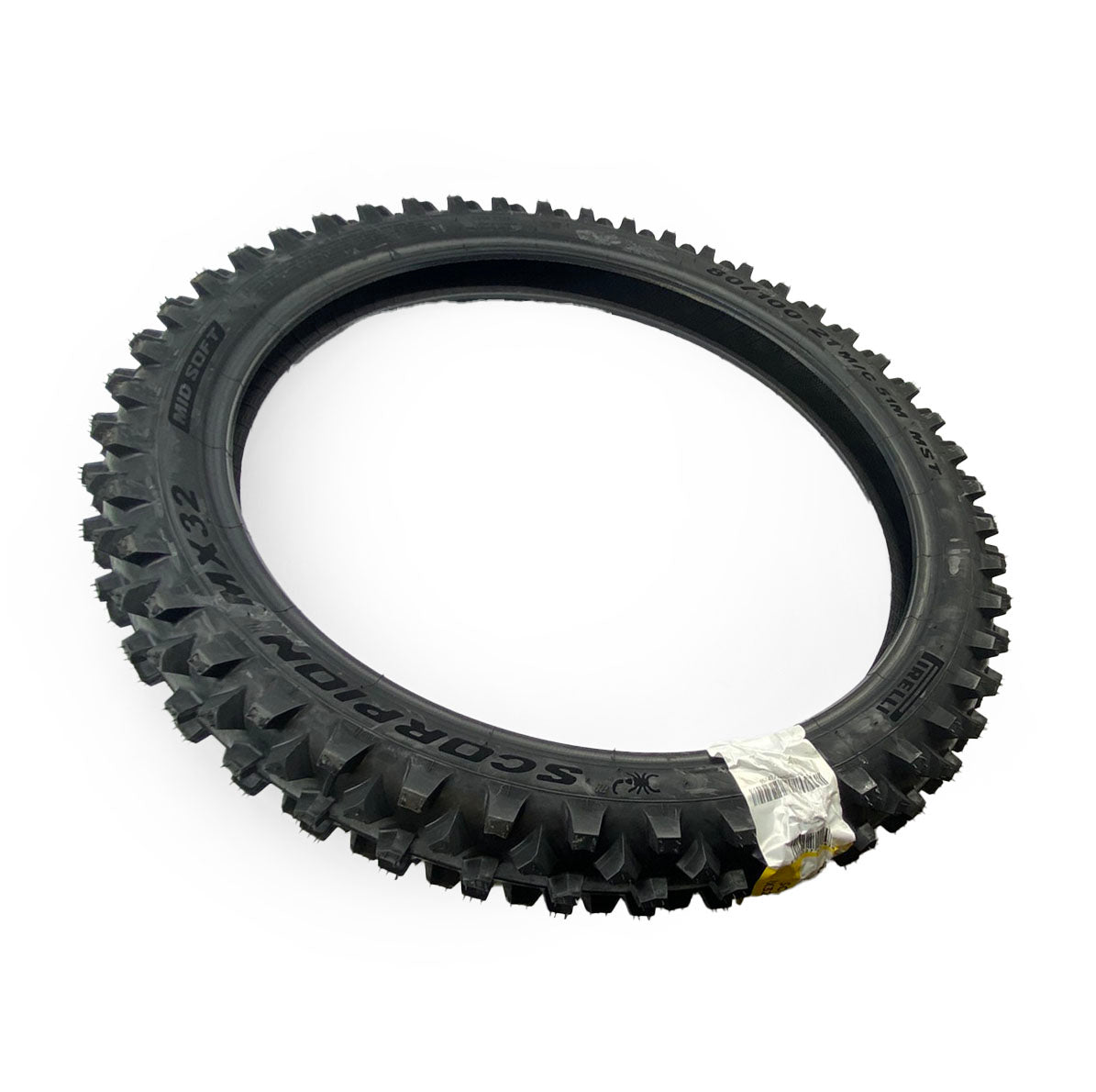 Pirelli 21-80/100 MX32 Mid Soft, Pirelli Tyre 4574700 Scorpion New 2025 MX32