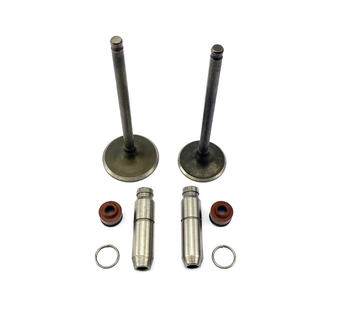 Dirt Racing Valve Intake & Exhaust + Guides Honda XR150 CRF150 NXR150 NXR150 CG150