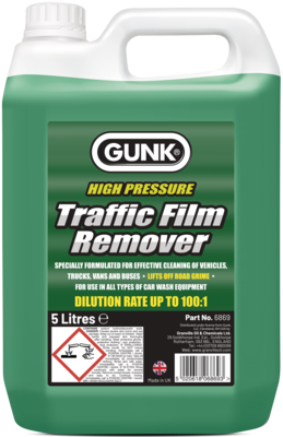 Gunk Gunk Traffic Film Remover 5l 100:1 Standard Concentration Tfr 6869