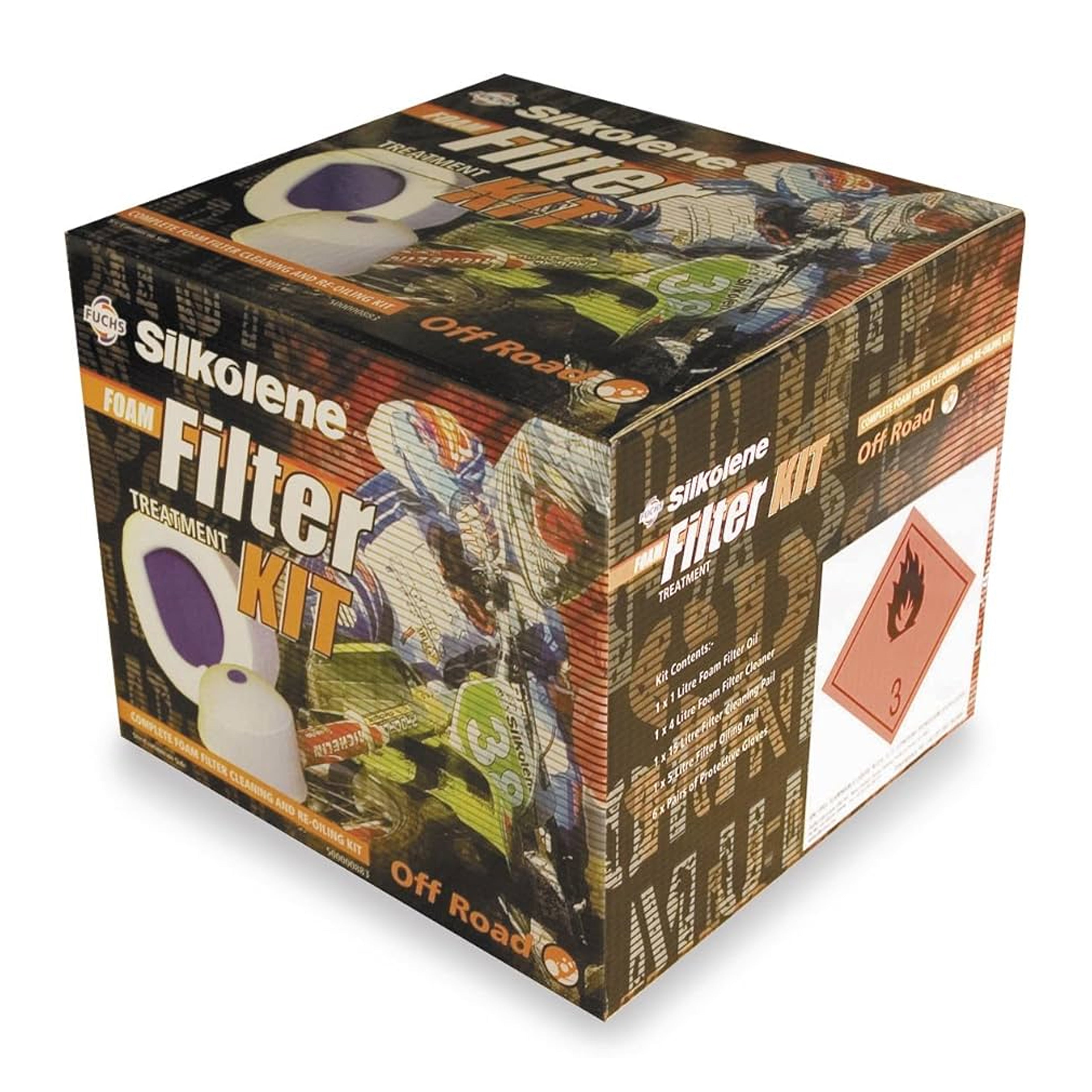 Silkolene Oil Foam Filter Prep Kit Silkolene, 602013361