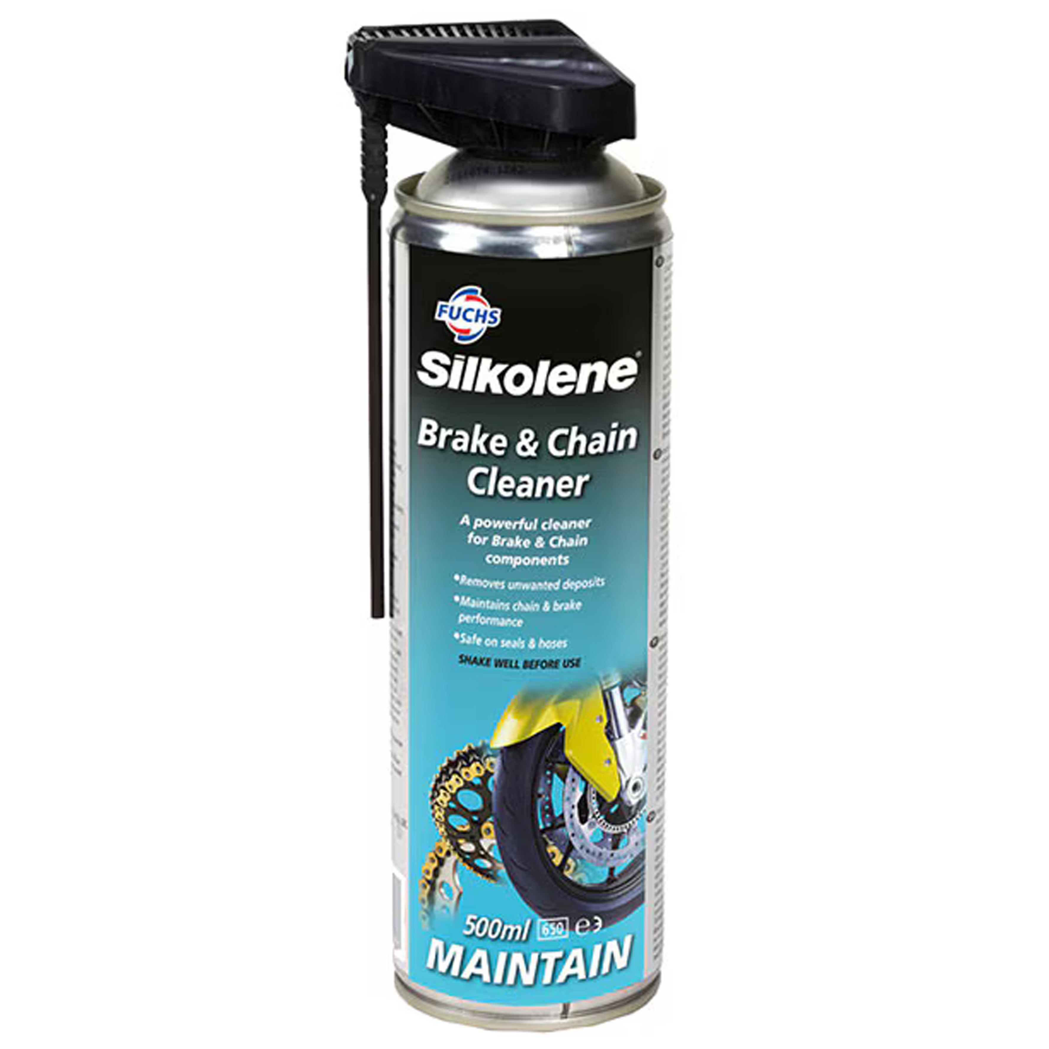 Silkolene Oil 500ml Brake Cleaner Silkolene