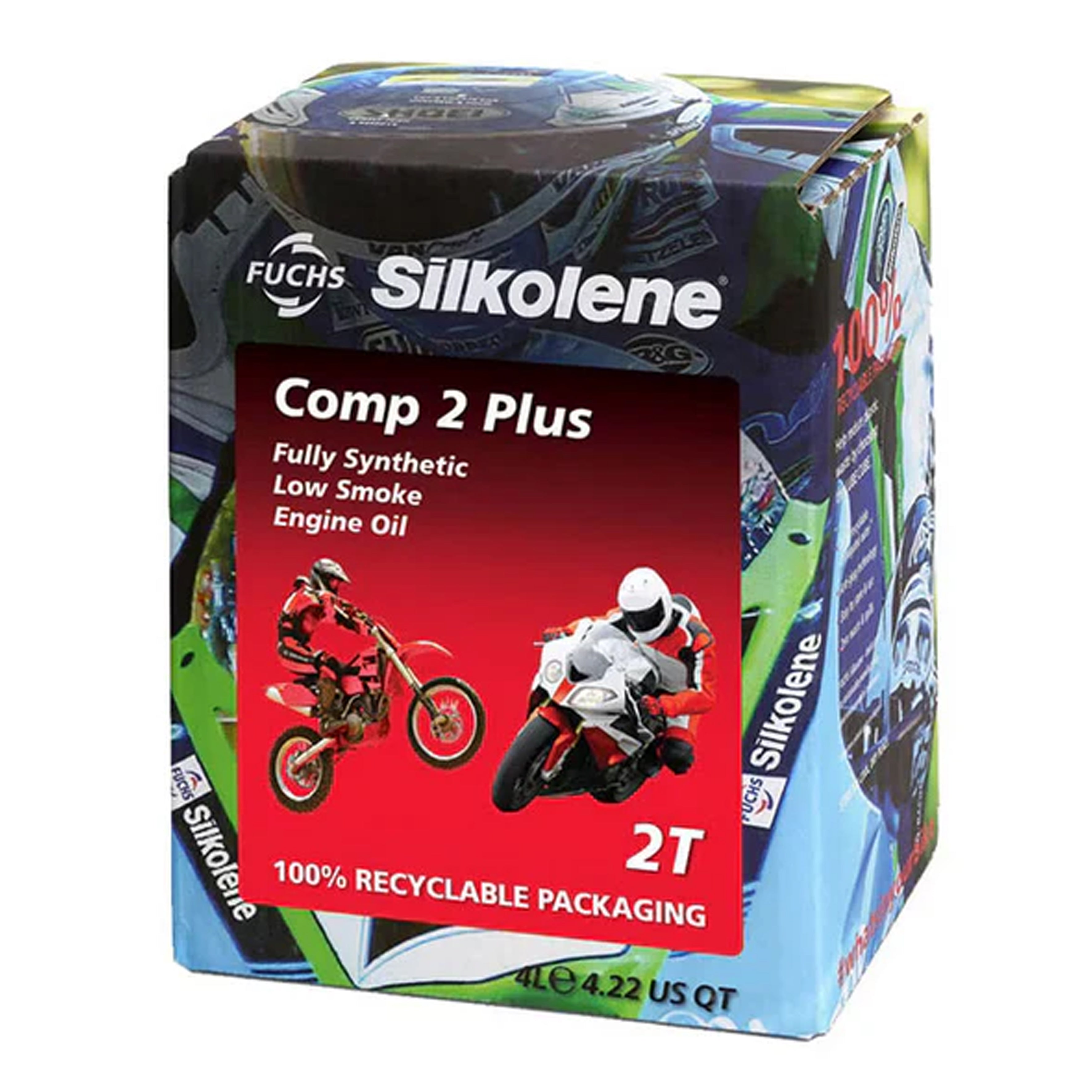 Silkolene Oil 4lt Comp-2 Plus Silkolene, 602013439