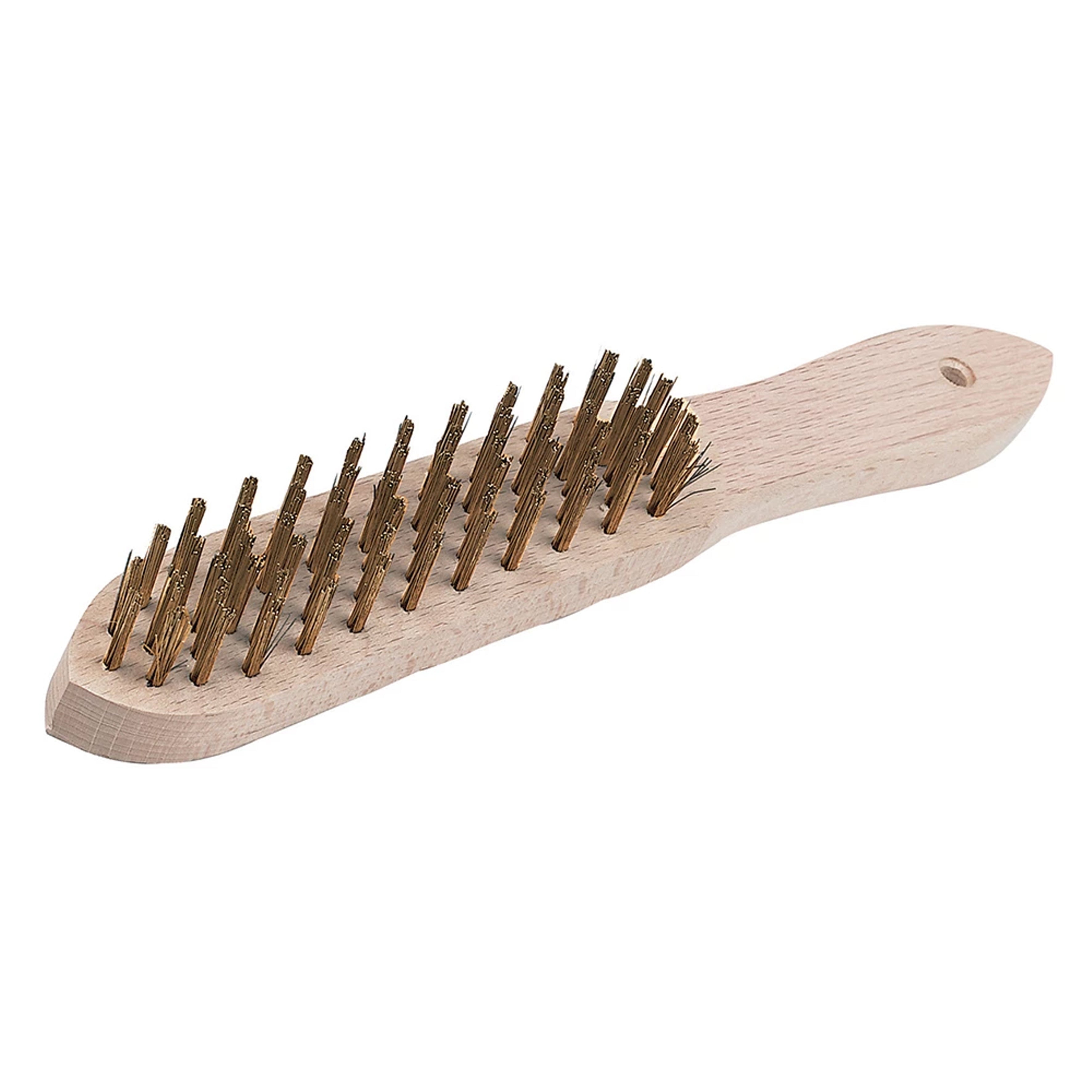 Toolstream 4 Row Brass Wire Brush