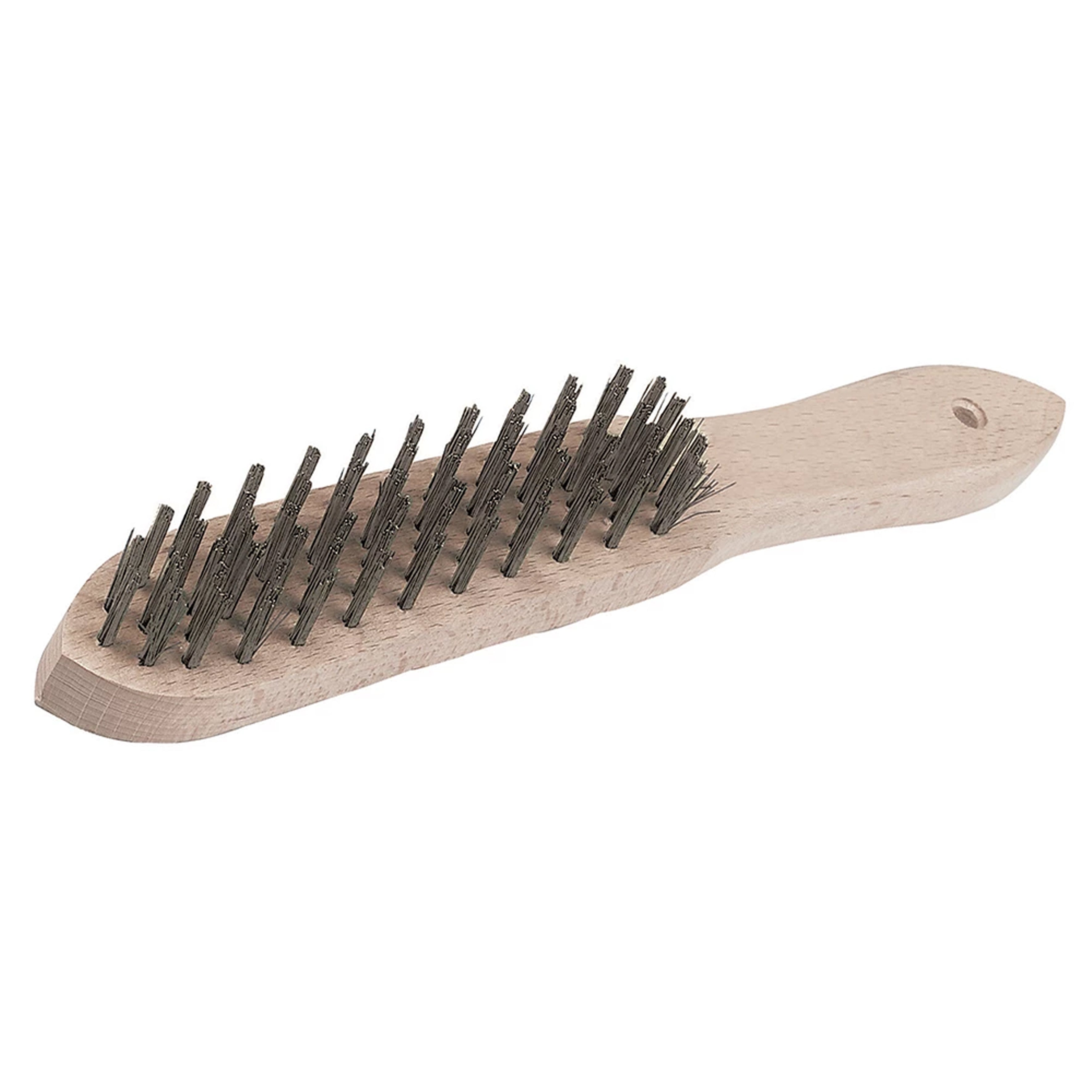 Toolstream 4 Row Steel Wire Brush