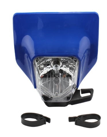 Dirt Racing Front H4 35w Headlight Blue Husqvarna 2500800100028