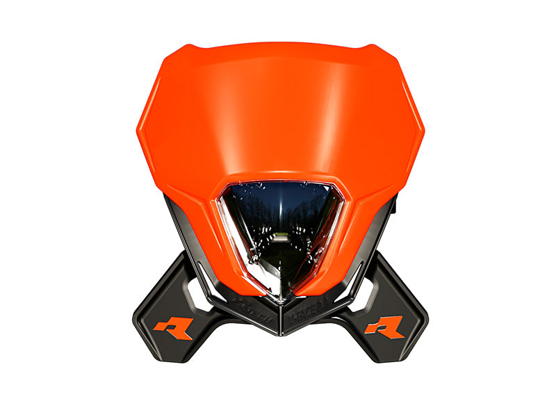 Rtech Plastics V Face 2.0 Full Led Headlight R-tech Orange R-maskarnr025