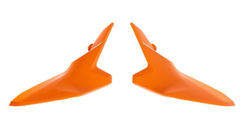 Rtech Plastics Side Panels 2024-25 KTM SX 65, Gas Gas MC 65 2024-2025, Orange Rtech R-fiKTMar2465