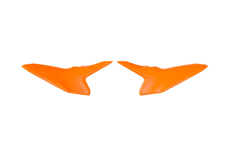 Rtech Plastics Side Panels 2024-2025 KTM SX 50, Gas Gas MC 50 2024-2025, Orange Rtech R-fiKTMar0150