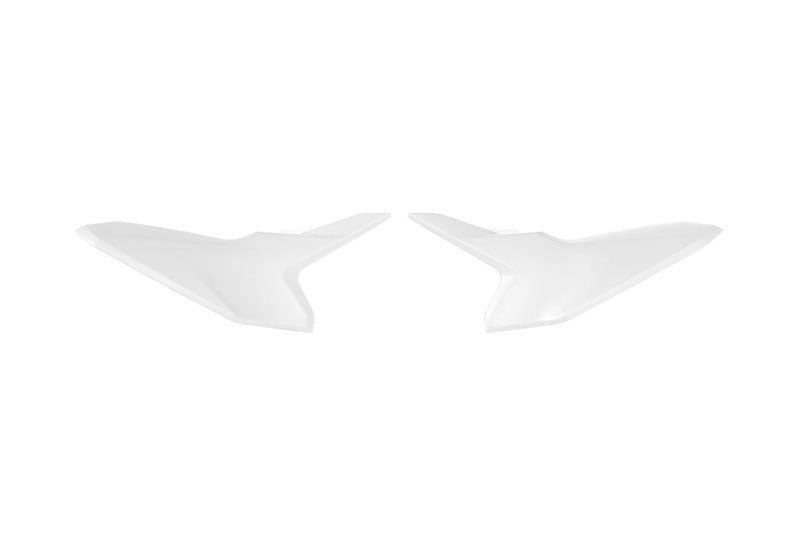 Rtech Plastics Side Panels 2024-2025 KTM SX 50, Gas Gas MC 50 2024-2025, White Rtech R-fiKTMbn0150