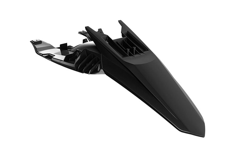 Rtech Plastics Rear Fender 2024-2025 KTM SX 65, Gas Gas MC 65 2024-2025, Black Rtech R-ppKTMnr2465