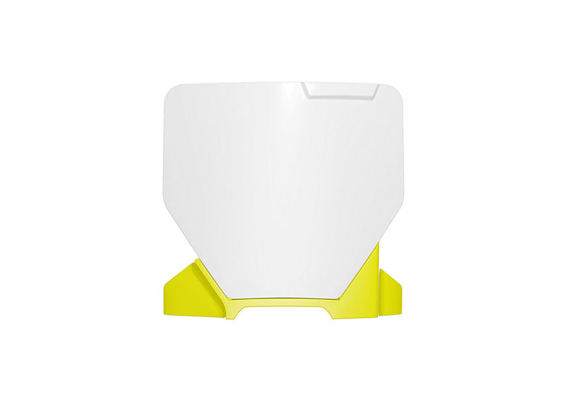 Rtech Plastics Front Plate 2024 Husky TC65, Oem White/yellow, Rtech R-tbhsqbngq165