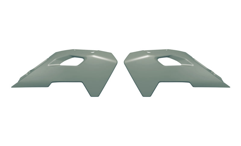 Rtech Plastics Rad Scoops 2024-2025 Husky TC65, Grey, Rtech R-cvhsqgh0165