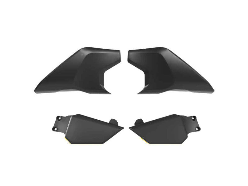 Rtech Plastics Side Panels 2024-2025 TC 50 Husqvarna, Black, Rtech R-fihsqnr0050