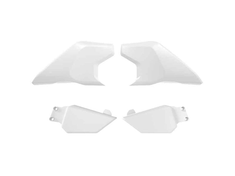 Rtech Plastics Side Panels 2024-2025 TC 50 Husqvarna, White, Rtech R-fihsqbn0050