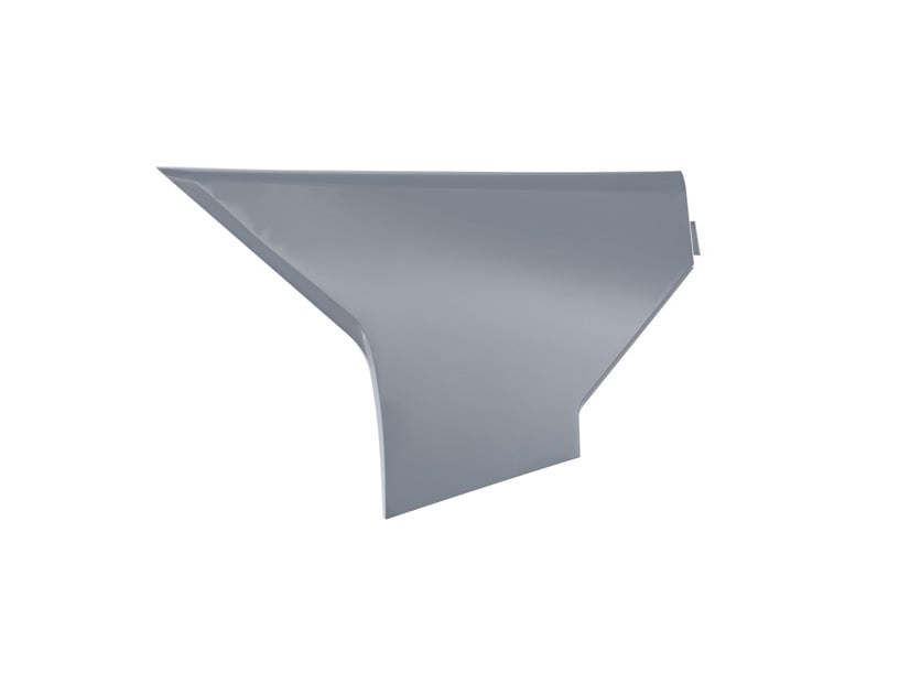 Rtech Plastics Left Side Panel 2025 TC/FC Husqvarna, Rtech R-filcfhsqgr25, Quantum Grey