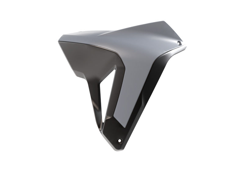 Rtech Plastics Radiator Scoops Honda Transalp R-tech Grey R-cvalpgrnr24