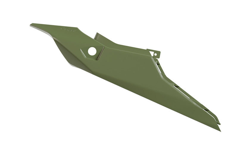 Rtech Plastics Rear Side Panel Honda Transalp R-tech Navy Green R-filpalpvn24