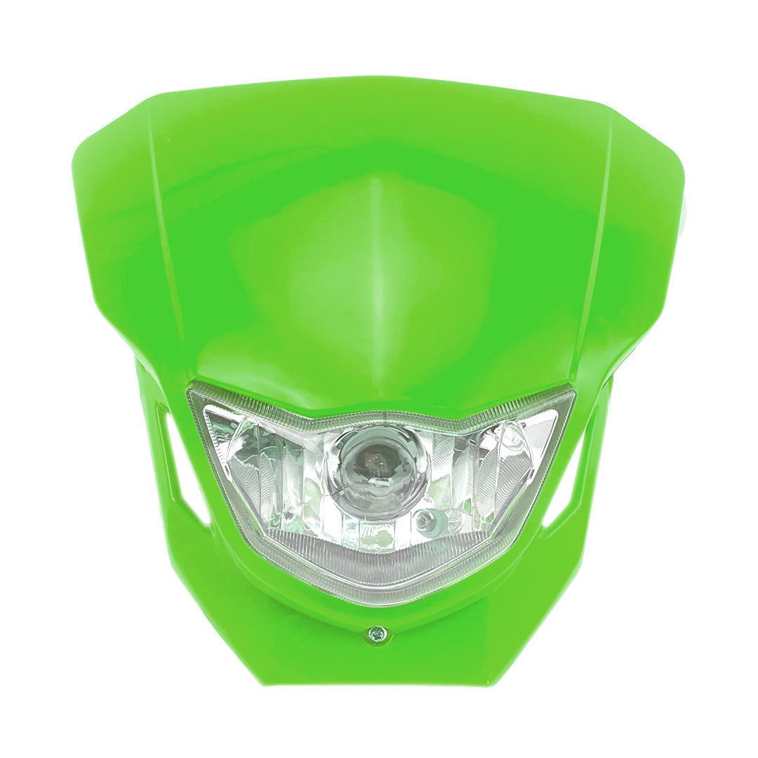 FIR Headlight Universal Dirt Hx HL021 Green