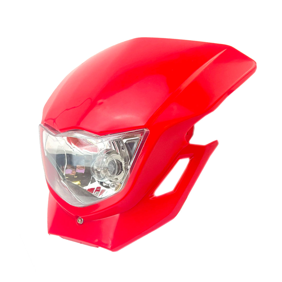 Dirt Racing Headlight Universal Dirt Hx HL021 Red
