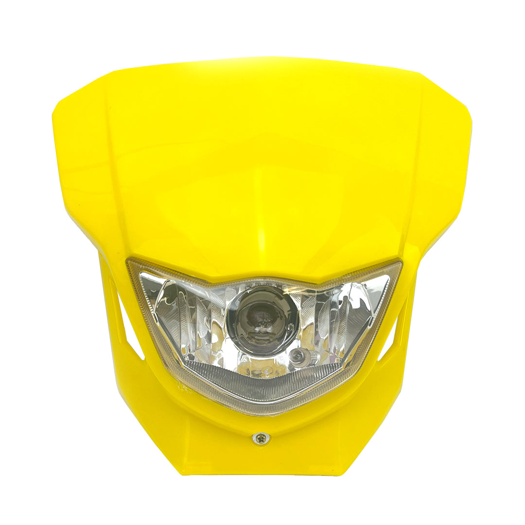 FIR Headlight Universal Dirt Hx HL021 Yellow