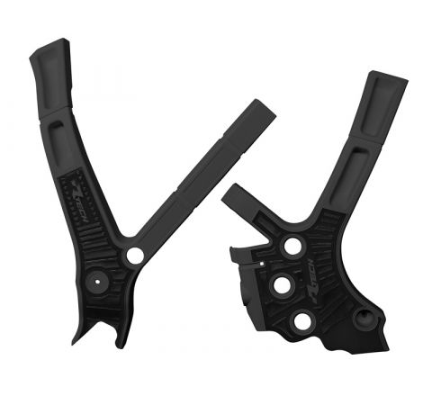 Rtech Plastics Grippy Frame Guard 05-25 YZ 125/250 Black, R-tech R-prtyz0nr002, Fantic Xe/xx 125/250/300 2021-24