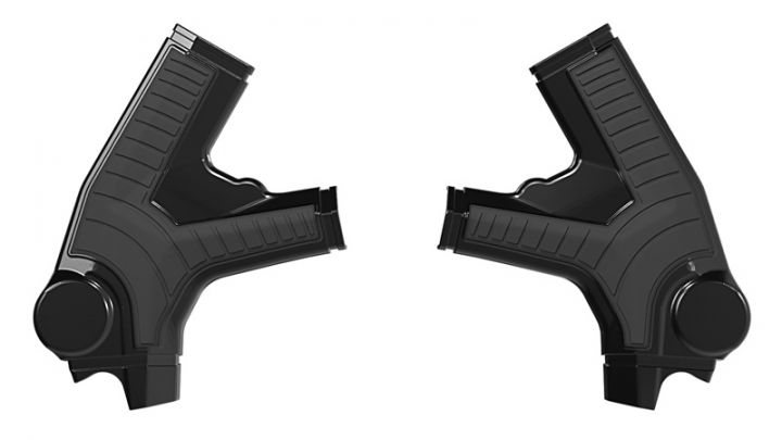 Rtech Plastics Grippy Frame Guard Surron Ultra Bee 2023-24 Black, R-tech R-prtsurnr004