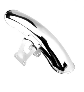 Dirt Racing Front Fender Universal Chrome Honda CG125 Steel Chrome Plated