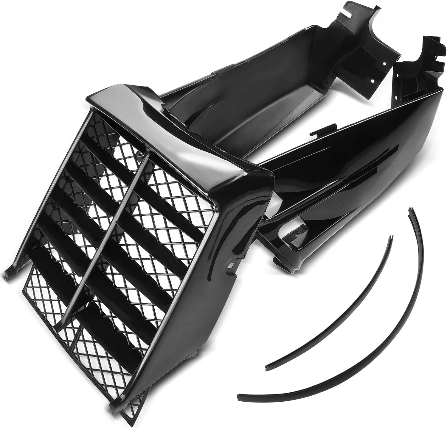 Dirt Racing Tank Side Covers & Radiator Shrouds Black Kit Yamaha Banshee YFZ350 1987-2006 2gu-21711-90-00