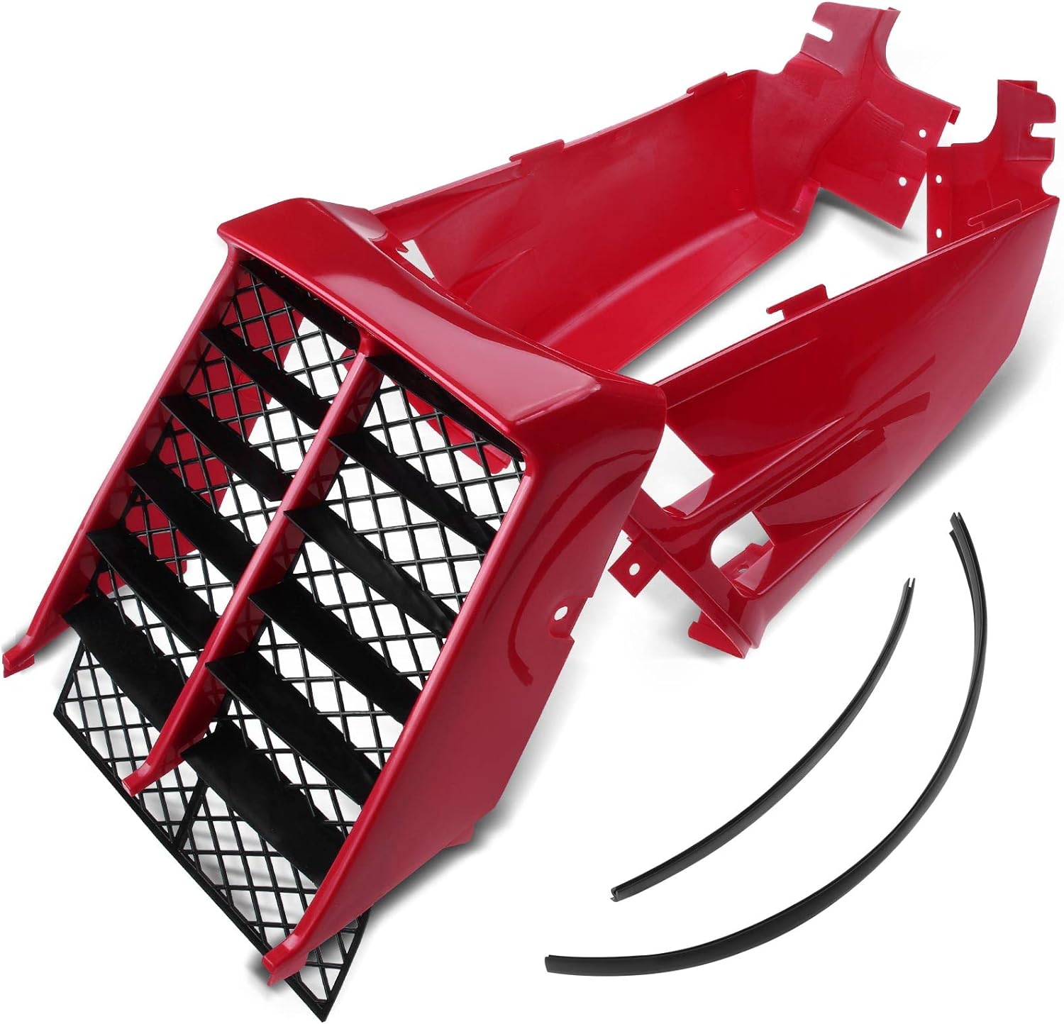 Dirt Racing Tank Side Covers & Radiator Shrouds Red Kit Yamaha Banshee YFZ350 1987-2006 2gu-2171l-00-00