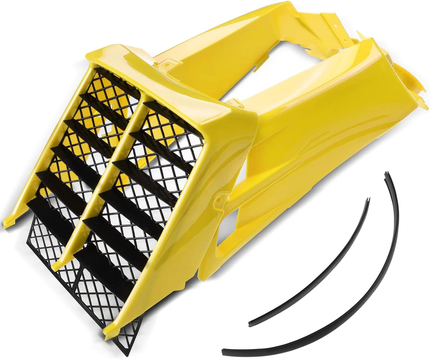 Dirt Racing Tank Side Covers & Radiator Shrouds Yellow Kit Yamaha Banshee YFZ350 1987-2006 2gu-21711-50-00