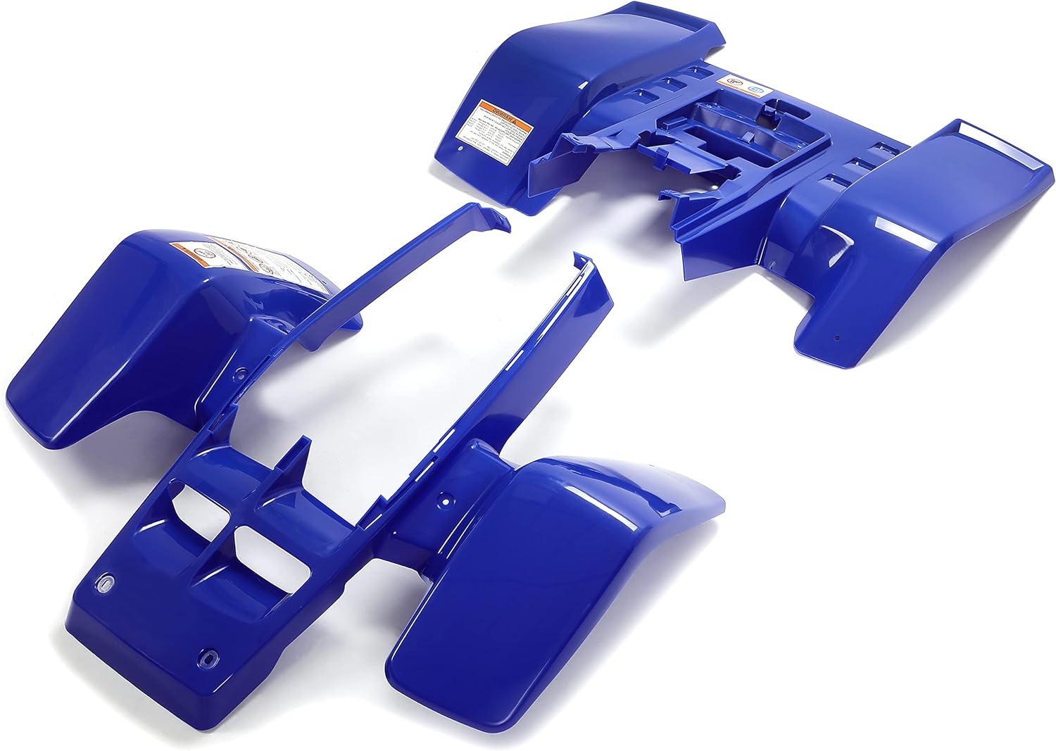 Dirt Racing Plastic Body Set Blue Yamaha Banshee Yfz 350 1987-2006 2gu-w2151-b1-00 2gu-w2161-b1-00