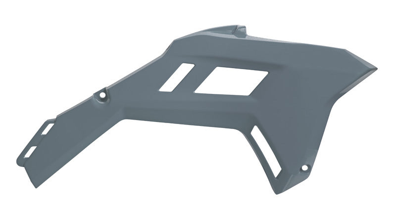 R-Tech Rad Shroud Quantum Grey for Honda CRF 250R 2022-2024, CRF 450R 2021-2024 Revolution 75-4697_REV.QG