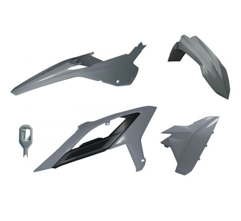 Rtech Plastics Plastic Kit/5 2023 Beta RR125-480 Quantum Grey, Rtech R-kitbet-gr0-523