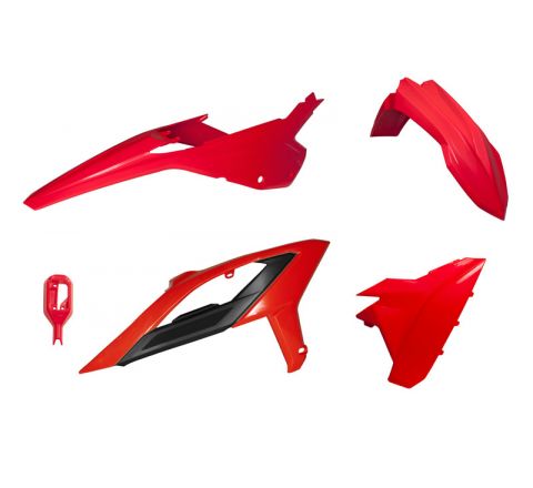 Rtech Plastics Plastic Kit/5 2023 Beta RR125-480 Beta Red, Rtech R-kitbet-rs0-523