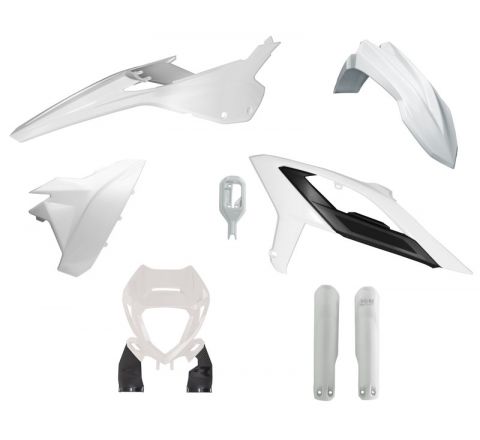 Rtech Plastics Plastic Kit/6 2023-24 Beta RR125-480 White, Rtech R-kitbet-bn0-623