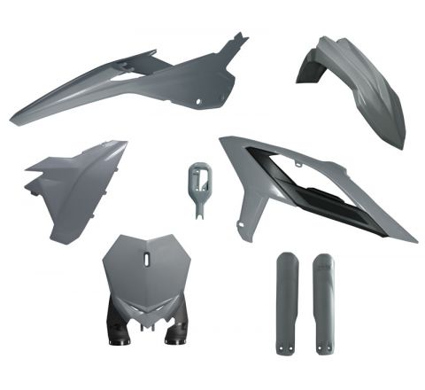 Rtech Plastics Plastic Kit/6 2023-24 Beta Rx 300 Quantum Grey, Rtech R-kitbet-gr0-624