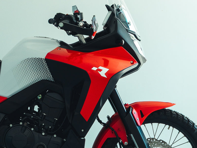 R-Tech Plastic Kit With Seat Red/Black/White for Transalp 750 75-K0006.RDBKWE