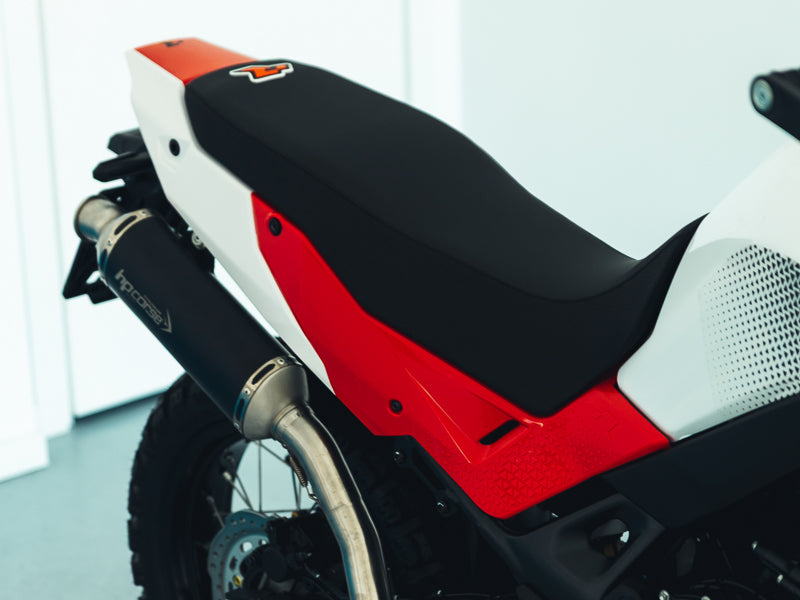R-Tech Plastic Kit With Seat Red/Black/White for Transalp 750 75-K0006.RDBKWE