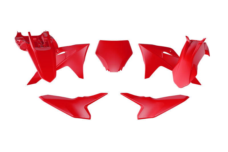 Rtech Plastics Plastic Kit 5pc Gasgas MC50 2024-2025 R-tech Red R-kitgas-rg0-050