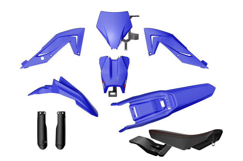 Rtech Plastics Plastic Kit 6pc Talaria Sting 4000 2023-2024 R-tech YZ Blue R-kittal-bl0-624