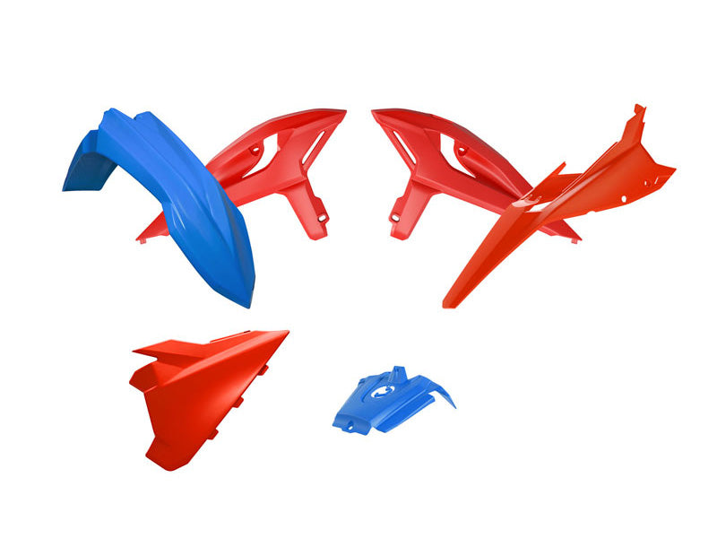 Rtech Plastics Plastic Kit Beta Rr X-pro Race 2025, R-tech R-kitbet-oem-125 4pcs Blue Red