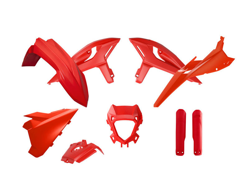 Rtech Plastics Plastic Kit Beta Rr X-pro Race 2025, R-tech R-kitbet-rsb-225 6 Pcs Red