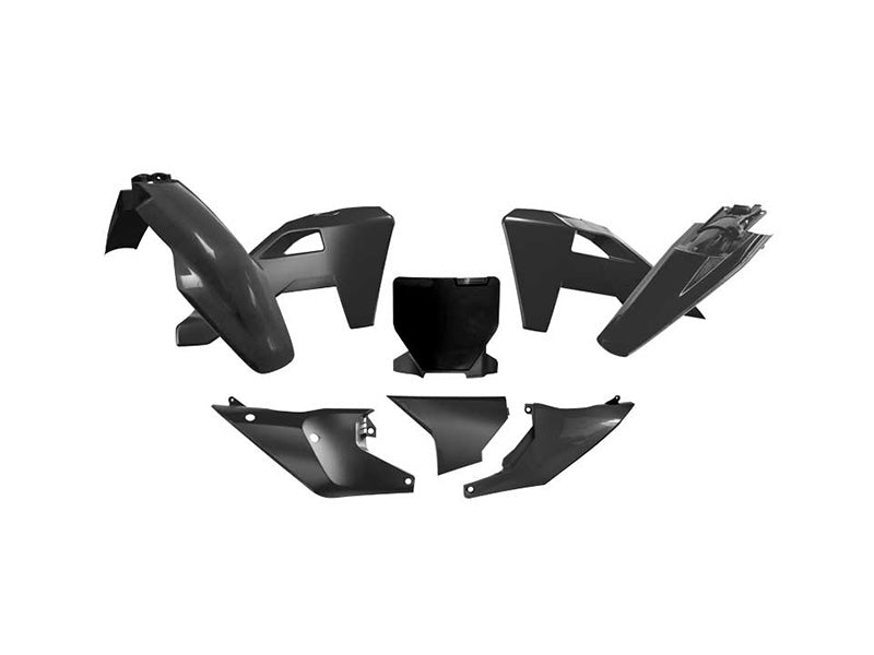 Rtech Plastics Plastic Kit 6pcs Husqvarna TC/FC/TX/FX 2025, R-tech R-kithsq-nr0-525 Black