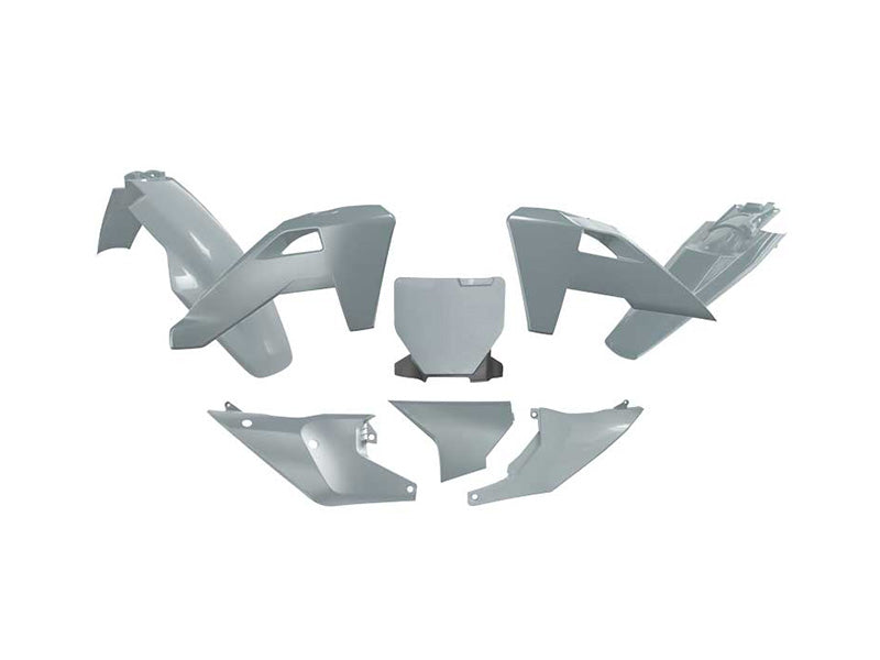 Rtech Plastics Plastic Kit 6pcs Husqvarna TC/FC/TX/FX 2025, R-tech R-kithsq-gr0-525 Quantum Grey