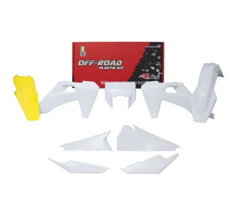 Rtech Plastics Plastic Kit/6 2020-23 TE/FE Oem White, Rtech R-kithsq-oem-521