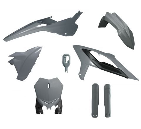 Rtech Plastics Plastic Kit/6 2023-24 Beta Rx 300 Quantum Grey, Rtech R-kitbet-gr0-624