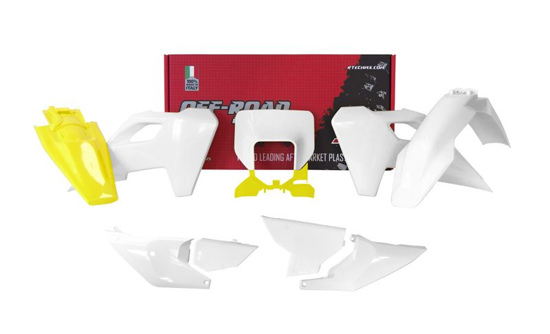 Rtech Plastics Plastic Kit/7 2024 Husqvarna TE/FE Oem, Rtech R-kithsq-oem-724