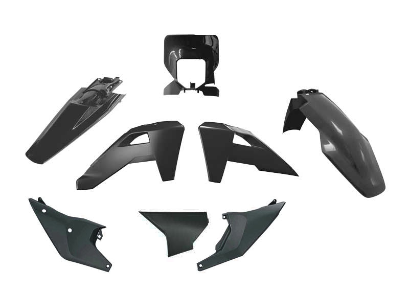 R-Tech Plastic Kit Black for 2026 Husqvarna TE/FE 75-K5559.6.BK