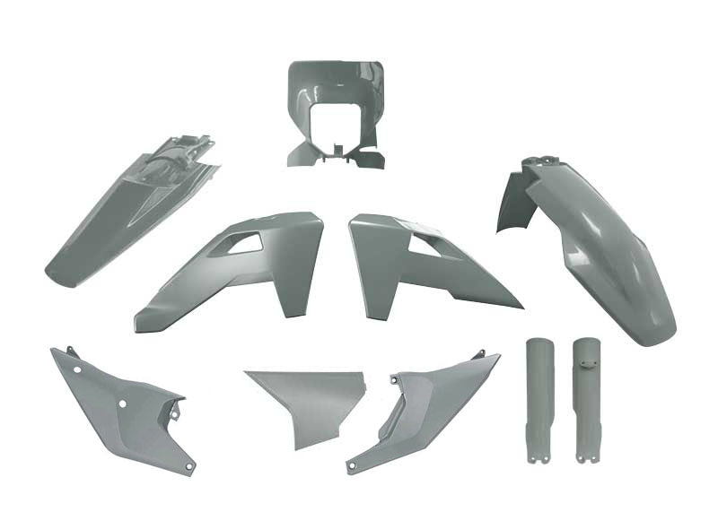 R-Tech Plastic Kit Quantum Grey for 2026 Husqvarna TE/FE 75-K5559.7.QG